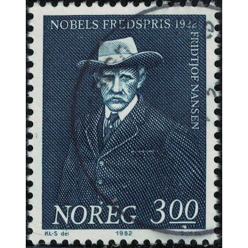 Norvège 1982 Oblitéré Used Prix Nobel De La Paix 1922 Fridtjof Nansen Y&t No 830 Su