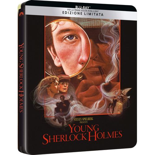 Le Secret De La Pyramide (Young Sherlock Holmes/Piramide Di Paura) - Édition Blu-Ray Zone B (Europe) Limitée Exclusive Steelbook Avec Flyer En Import Italie Et Version Française Incluse