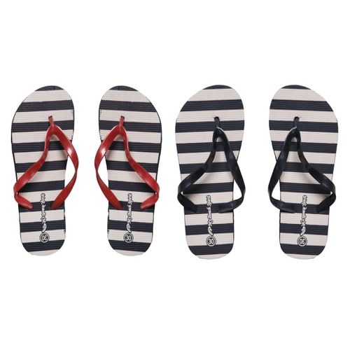Tongs Fille Rayures Lot De 2