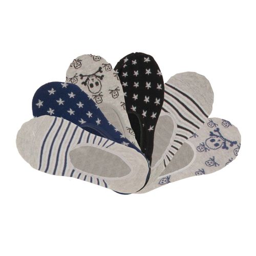 Chaussettes Invisibles Enfant Lot De 6