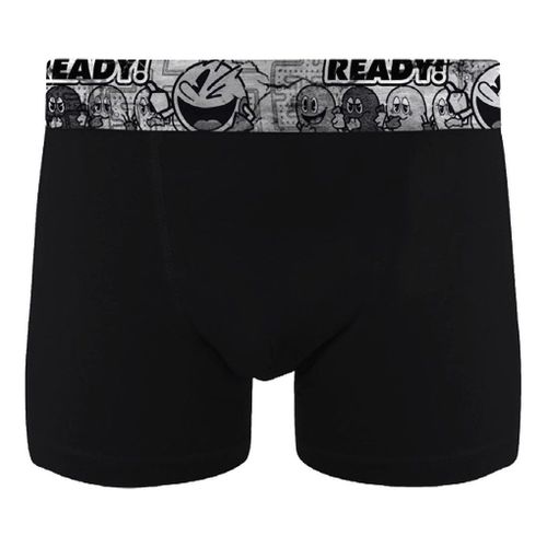 Boxer No Publik Featuring Pacman Homme Confort Et Fantaisie En Coton -Assortiment Modèles Photos Selon Arrivages- Uni Bw En Coton