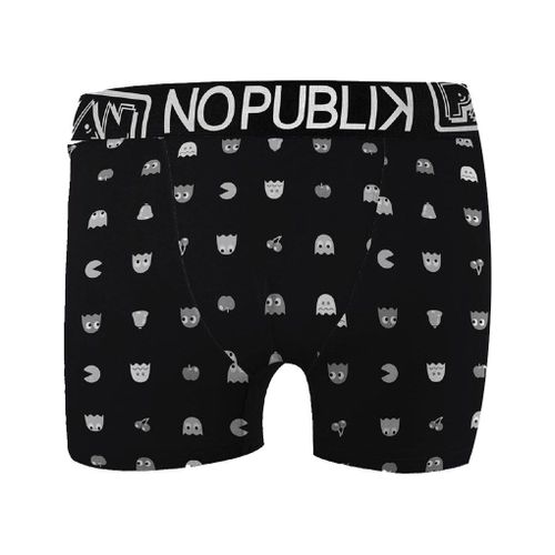 Boxer No Publik Featuring Pacman Homme Confort Et Fantaisie En Coton -Assortiment Modèles Photos Selon Arrivages- Caract 1548 En Microfibre