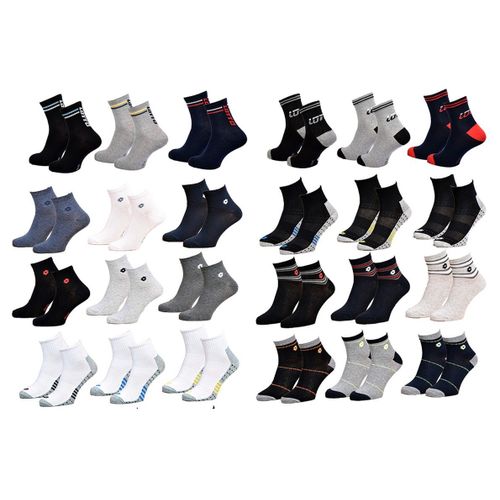 Chaussettes Homme Lotto Socquettes Pack De 12 Paires Surprise
