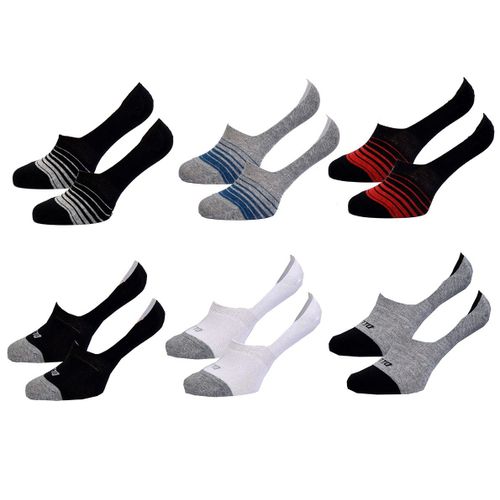 Chaussettes Homme Lotto Sneaker Pack De 6 Paires Footies Lotto Assorties