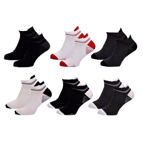 Chaussettes Homme Lotto Sneaker Pack De 6 Paires Sneakers Lotto Languette
