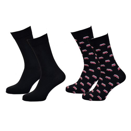 Chaussettes Homme No Publik Qualité Et Confort-Assortiment Modèles Photos Selon Arrivages- Pack De 2 Paires Van 14887