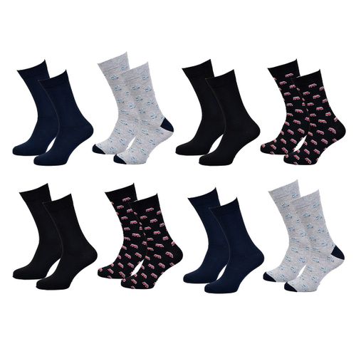 Chaussettes Homme No Publik Qualité Et Confort-Assortiment Modèles Photos Selon Arrivages- Pack De 8 Paires No Publik