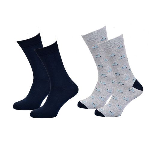 Chaussettes Homme No Publik Qualité Et Confort-Assortiment Modèles Photos Selon Arrivages- Pack De 2 Paires Scooter 14888