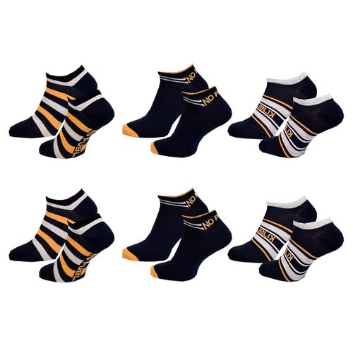 Chaussettes Homme No Publik Qualité Et Confort-Assortiment Modèles Photos Selon Arrivages- Pack De 6 Paires Sneakers No Publik 28811