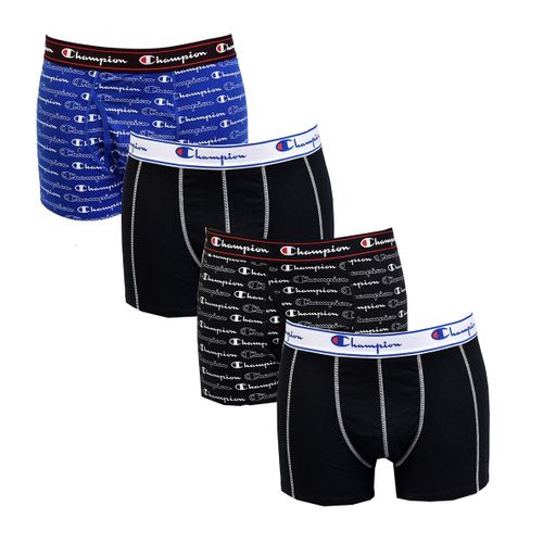 Boxer Homme Sport Champion Confort Et Qualité -Assortiment Modèles Photos Selon Arrivages- Pack De 4 Boxers Champion