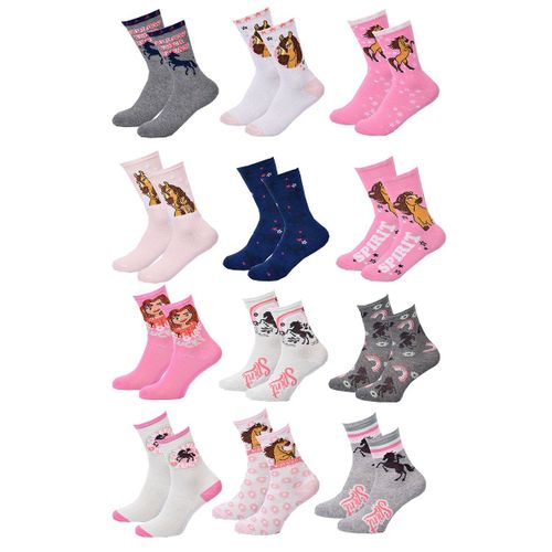 Chaussettes Fille Licence Pack De 12 Paires Surprise Pack 12 Spirit