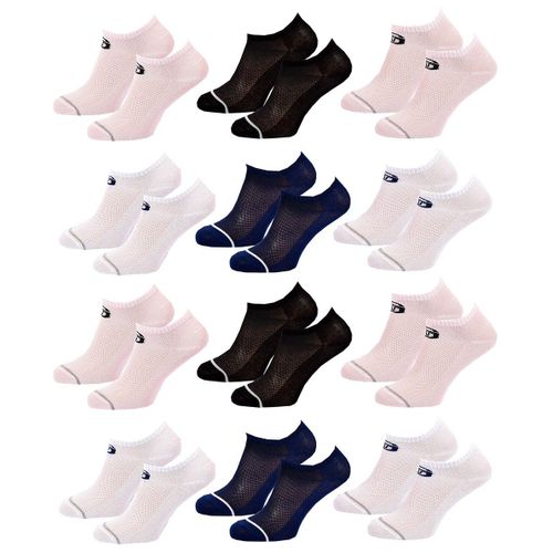 Chaussettes Enfant Sneaker Sergio Tacchini Lot De 12 Pack De 12 Paires 6347