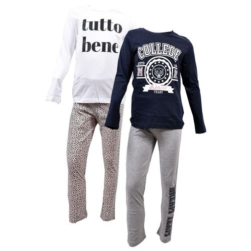 Pyjama Fille Casa And Co 0633 Pack De 2