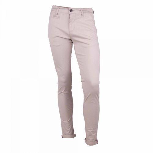Pantalon Chino Coton Stretch Revers Fermeture Éclair Tenali Homme Blaggio