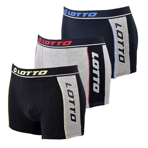 Boxer Homme Lotto Pack De 3 Boxers 0518