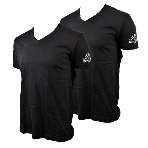 T Shirt Kappa Pack De 2 Col V 0836