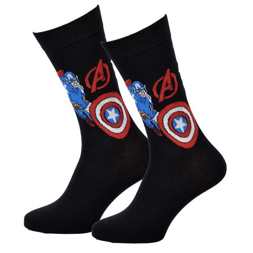 Chaussettes Pack Cadeaux Homme Superheros Captain24b