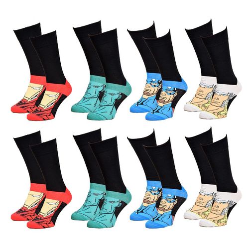 Chaussettes Pack Homme Avengers Pack De 8 Paires 1220