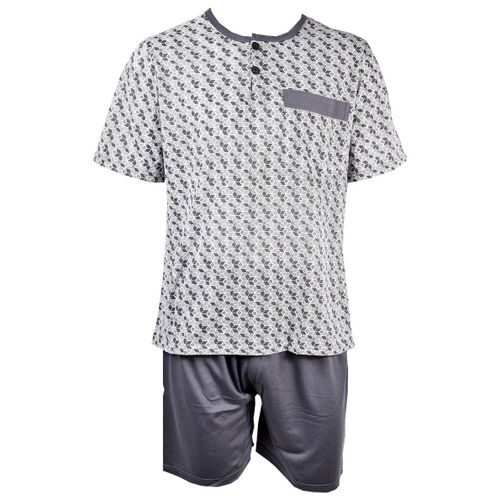 Pyjama Court Homme Eco Homewear 2946 Gris