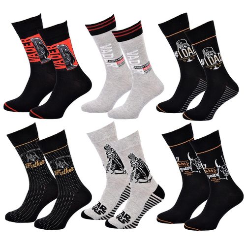 Chaussettes Pack Cadeaux Homme Stw Pack 6 Paires Vader24
