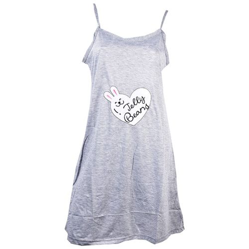 Chemise De Nuit Fantaisie Humoristique 1050 Gris