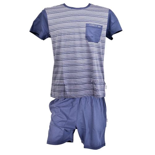 Pyjama Homme Cerruti 1881 En Coton -Chaleur, Douceur Et Confort- Pyjacourt Cerruti 1881 Rayure