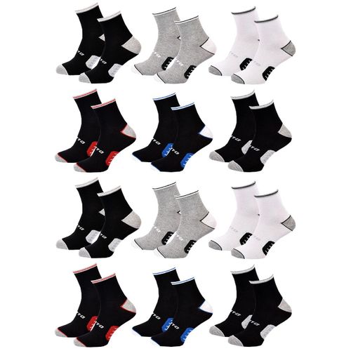 Chaussettes Homme Lotto Pack De 12 Paires Quarter 3614