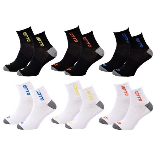 Chaussettes Homme Lotto Pack De 6 Paires Quarter 3014