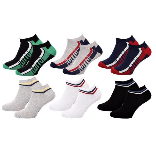 Chaussettes Homme Lotto Pack De 6 Paires Sneaker 5962