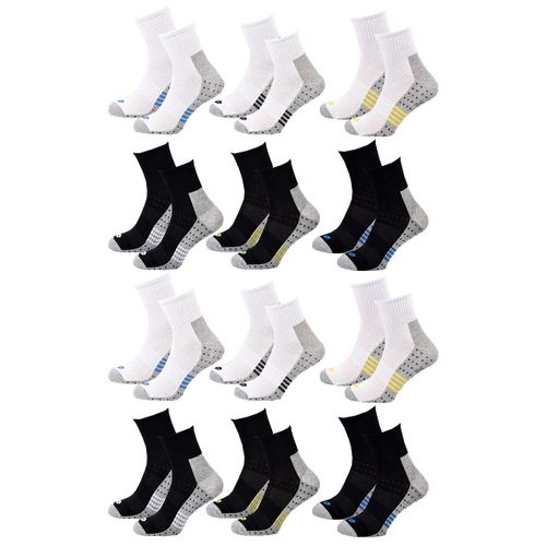 Chaussettes Homme Lotto Pack De 12 Paires Quarter 1314