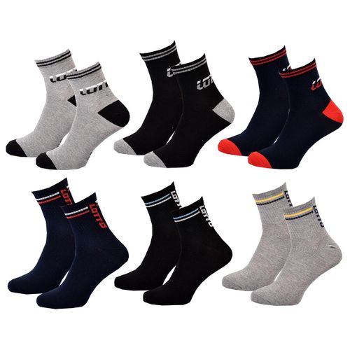 Chaussettes Homme Lotto Pack De 6 Paires Quarter 4614