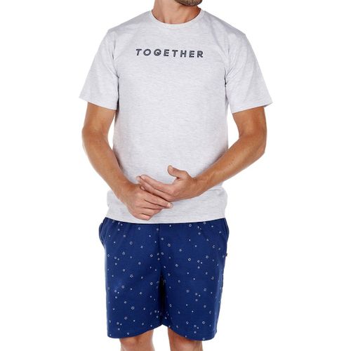 Pyjama Court Dodo Homewear Comwee Gris