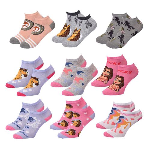 Chaussettes Pack Fille Spirit Pack De 9 Paires Sneaker Surprise