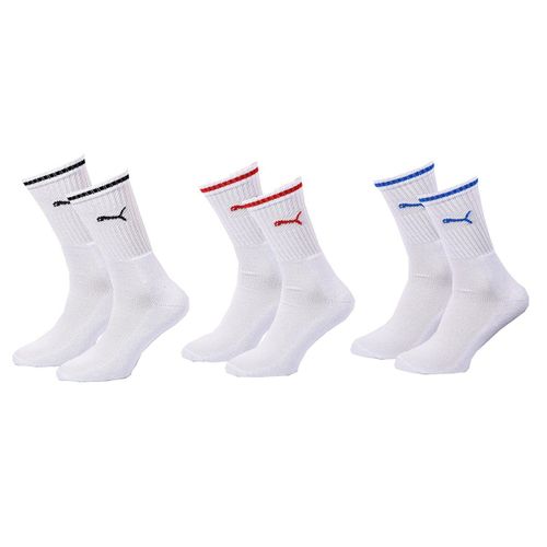 Chaussettes Sport Puma Tennis Crew Stripe Pack De 3 Paires Crew Stripe 002