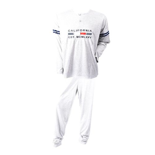 Pyjama Homme Long Sweet Secret Z2849 California Gris