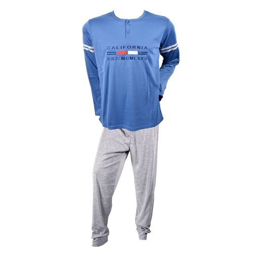 Pyjama Homme Long Sweet Secret Z2849 California Bleu