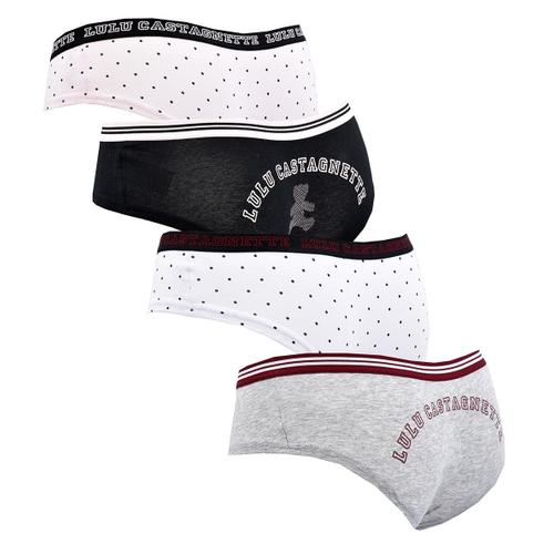 Shorty Femme Lulu Castagnette Lot De 4 Pack De 4 Shorty 1610