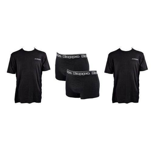 Boxer Homme Kappa Lot De 2 Pack Cadeaux Pack De 2 Boxers Avec 2 T Shirts