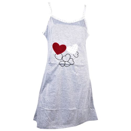 Chemise De Nuit Fantaisie Humoristique 1063 Gris