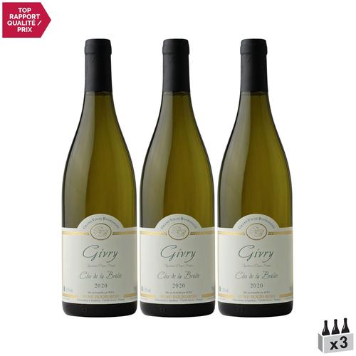 Domaine René Bourgeon Givry Clos De La Brûlée Blanc 2020 X3