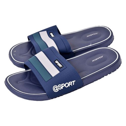 Claquette Homme Antidérapante - Sandale De Piscine - Su3528 Marine