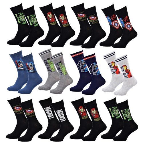Chaussettes Avengers Pack De 12 Paires