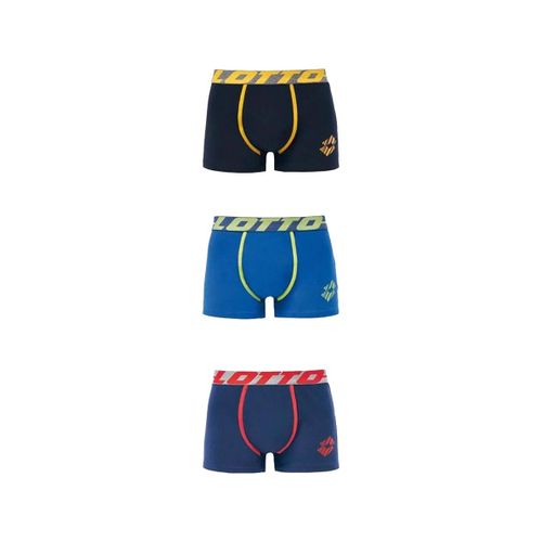 Boxer Lotto Pour Homme Qualité Et Confort -Assortiment Modèles Photos Selon Arrivages- Pack De 3 Boxers Lotto 0418