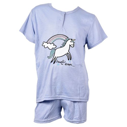 Pyjama Court Fille Sara Homewear 541 Violet