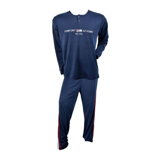 Pyjama Homme Long Sweet Secret C2687 At Home Marine
