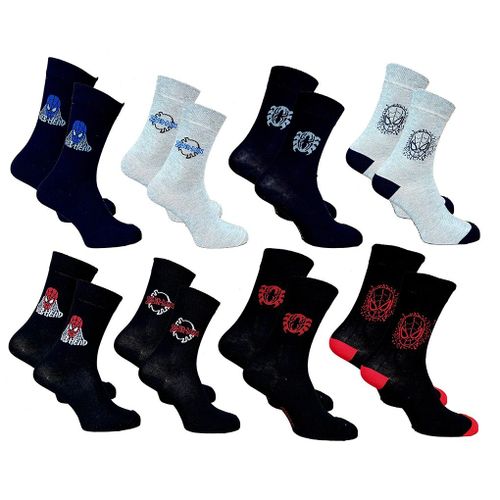 Chaussettes Avengers Pack De 6 Paires Spiderman