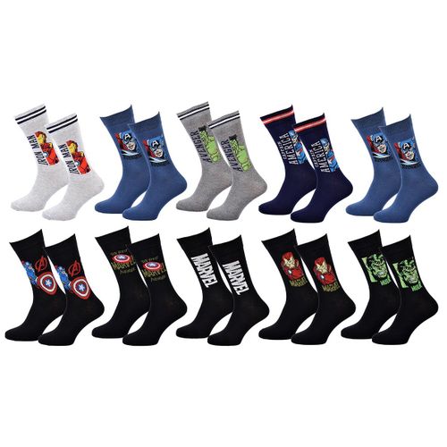 Chaussettes Avengers Pack De 10 Paires