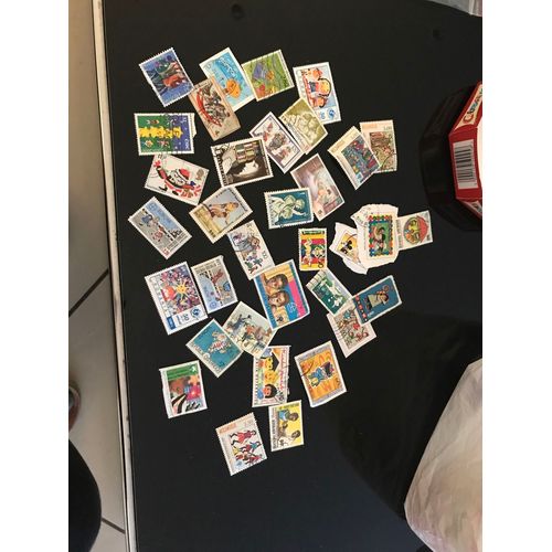 Lot Timbres Postal À Collectionner Thème Enfants 