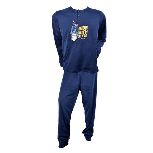 Pyjama Homme Long Sweet Secret C2690 Scooter Marine