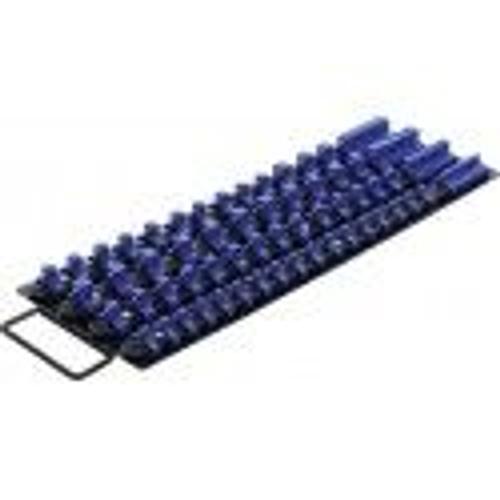 Rail support rangement 80 clips douille taille 6.3mm 1/4" - 10mm 3/8" - 12.5mm 1/2" BGS TECHNIC